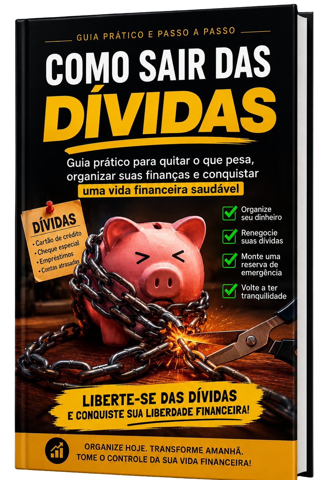 Capa do ebook Como Sair das Dívidas