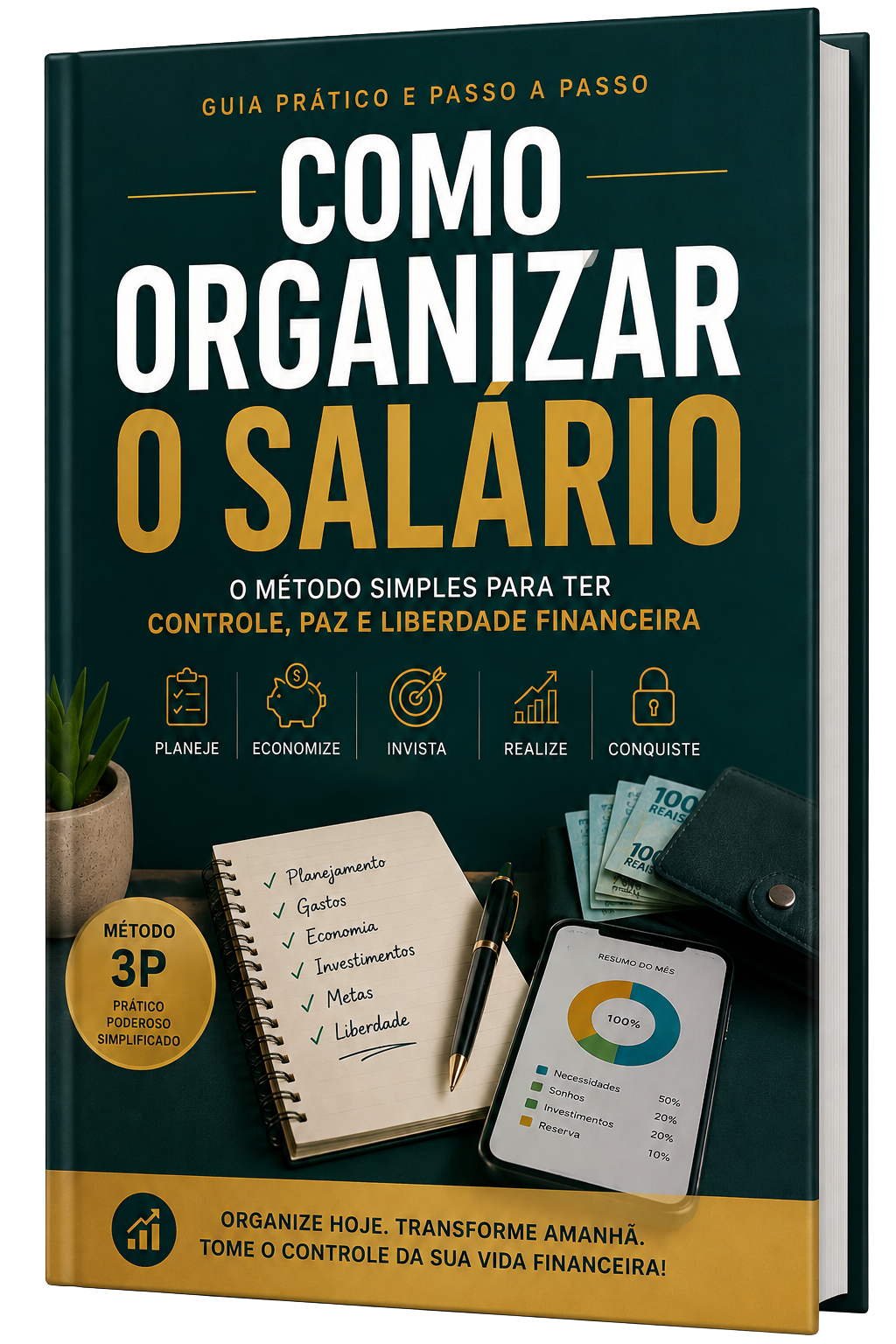 Capa do eBook Como Organizar o Salário