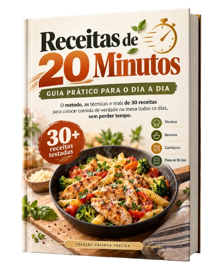 Capa do ebook Receitas de 20 Minutos