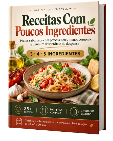 Receitas Com Poucos Ingredientes
