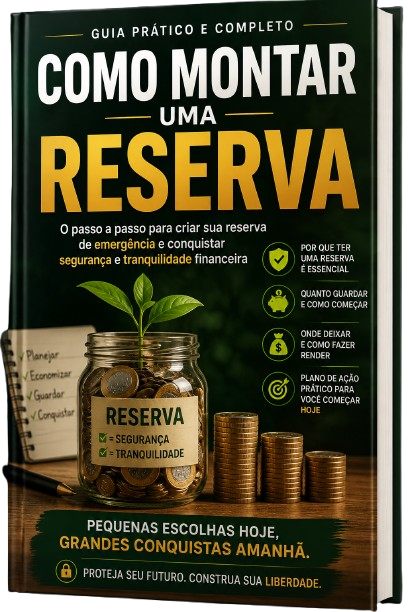 Capa do eBook Como Montar Sua Reserva de Emergência