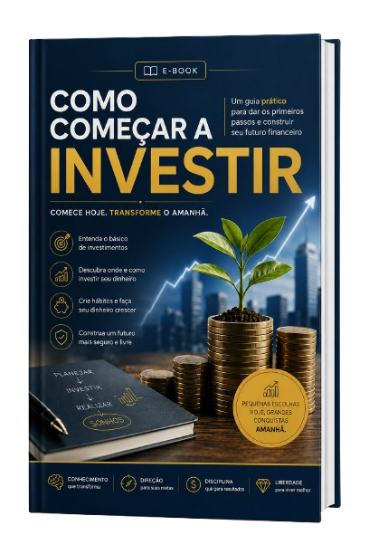 Capa do ebook Como Começar a Investir